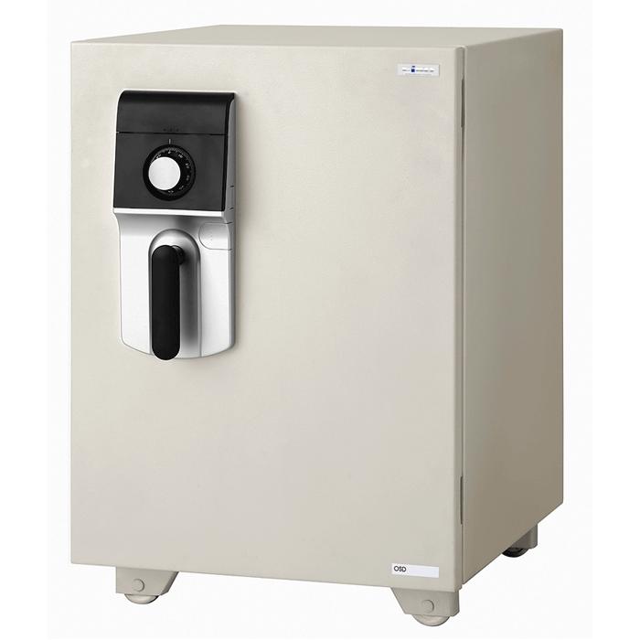 【車上渡し送料無料】エーコー 小型耐火金庫 「MEISTER」 OSD-D ダイヤル式+内蔵シリンダー錠 1時間耐火 51.5L 「EIKO」 地震 災害 防災 | 