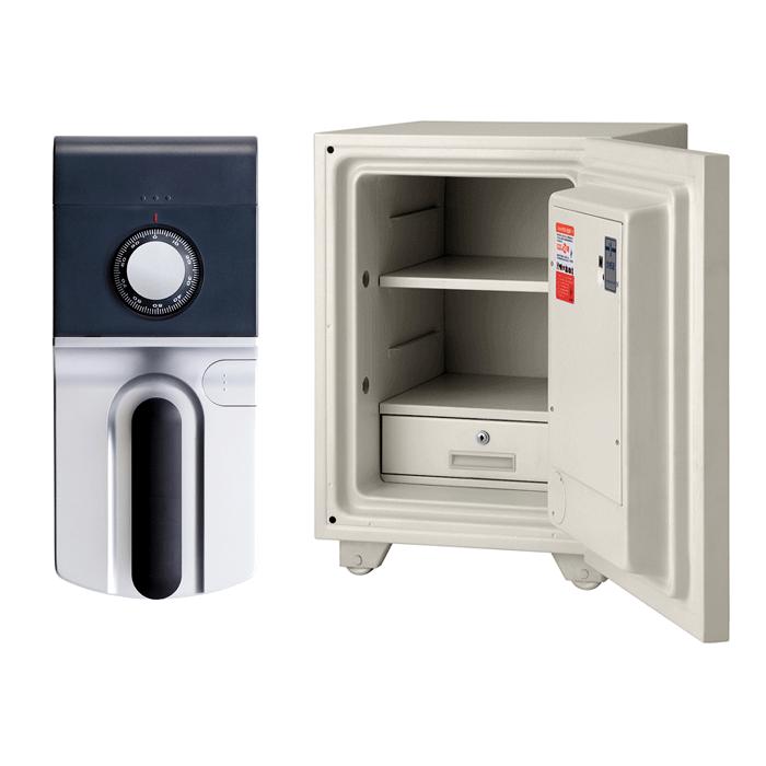 【車上渡し送料無料】エーコー 小型耐火金庫 「MEISTER」 OSD-D ダイヤル式+内蔵シリンダー錠 1時間耐火 51.5L 「EIKO」 地震 災害 防災 |  | 01