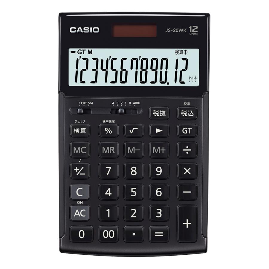 Casio カシオ 本格実務電卓 Js wk Mbk N 039 イーコンビyahoo 店 通販 Yahoo ショッピング