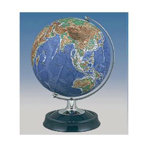 昭和カートン(三貴工業)　SHOWAGLOBES　地勢図タイプ地球儀　26cm　26-TAP-K　日本製　スタンダードモデル　プレゼントに最適な化粧箱入り | 