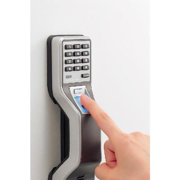 【開梱設置無料】エーコー インテリアデザイン金庫 OSS-FE 2マルチロック式(テンキー式＆指紋照合式) 1時間耐火 19.5L |  | 03