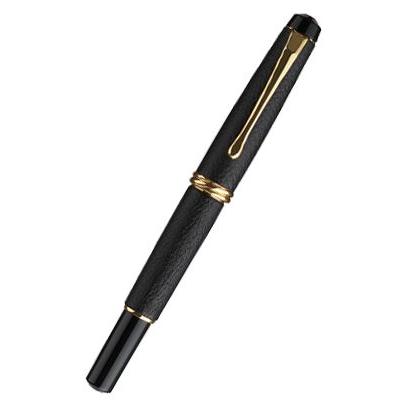 呉竹 クレタケ くれ竹万年毛筆 夢銀河本皮 黒 DAY140-１4 | 呉竹