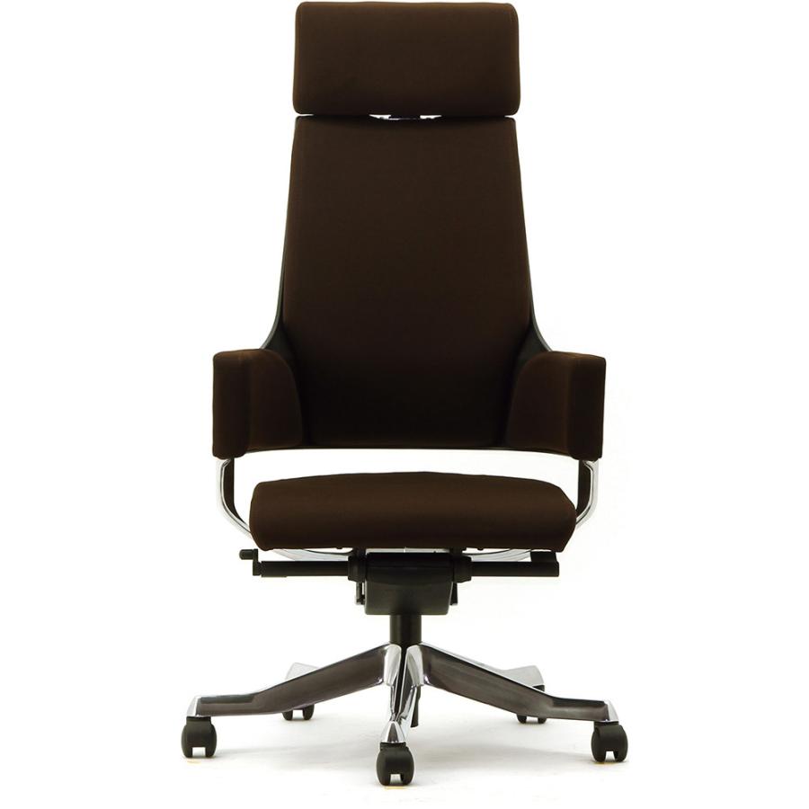 関家具 タスクチェア デルフィ ファブリック張地 ハイタイプ ココア  183945 | 関家具