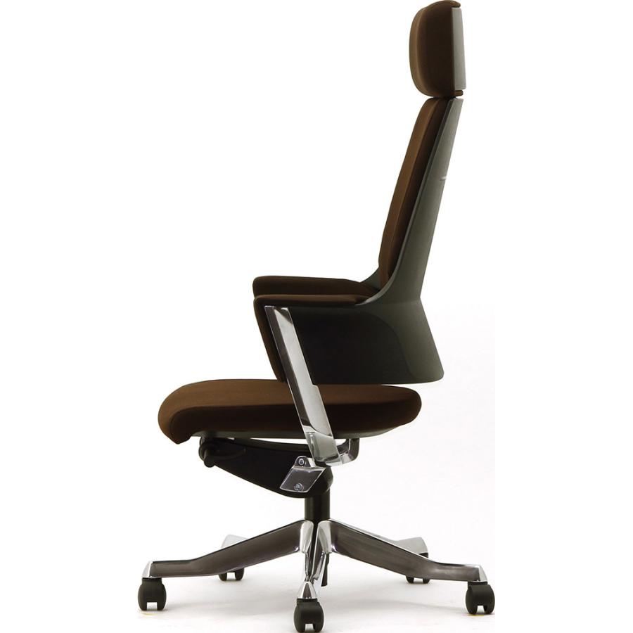 関家具 タスクチェア デルフィ ファブリック張地 ハイタイプ ココア  183945 | 関家具 | 02