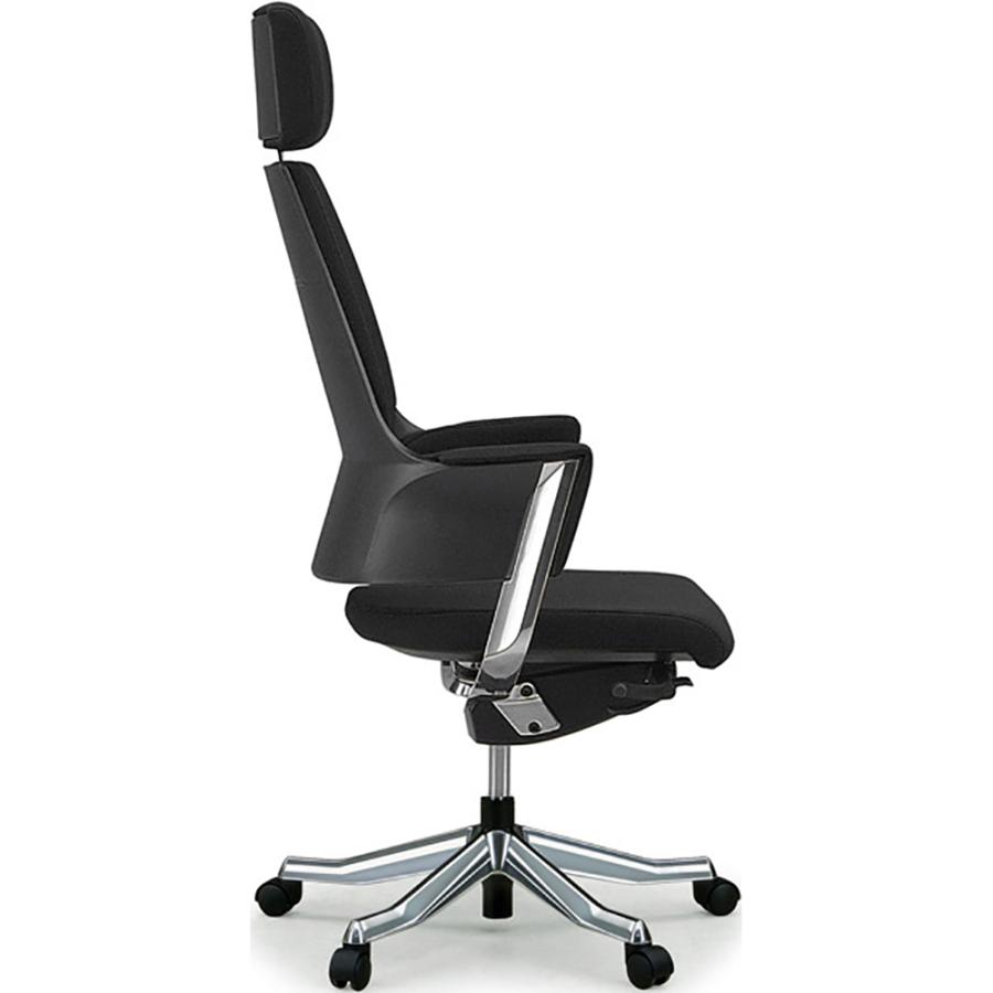 関家具 タスクチェア デルフィ ファブリック張地 ハイタイプ ブラック  137101 | 関家具 | 02