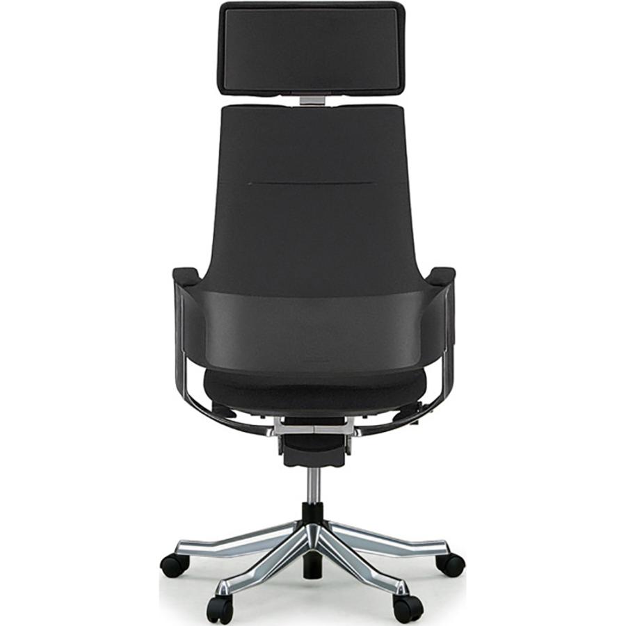 関家具 タスクチェア デルフィ ファブリック張地 ハイタイプ ブラック  137101 | 関家具 | 03