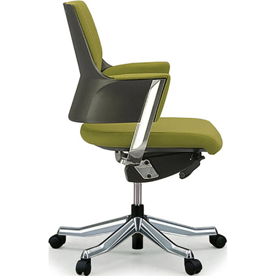 関家具 タスクチェア デルフィ ファブリック張地 ロータイプ オリーブ  137108 | 関家具 | 02