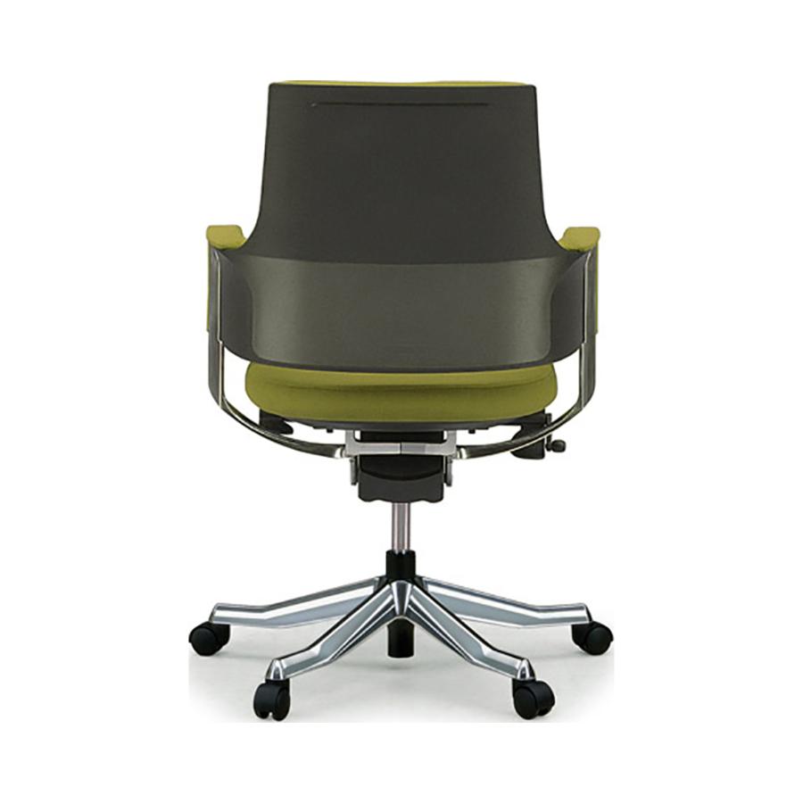 関家具 タスクチェア デルフィ ファブリック張地 ロータイプ オリーブ  137108 | 関家具 | 03