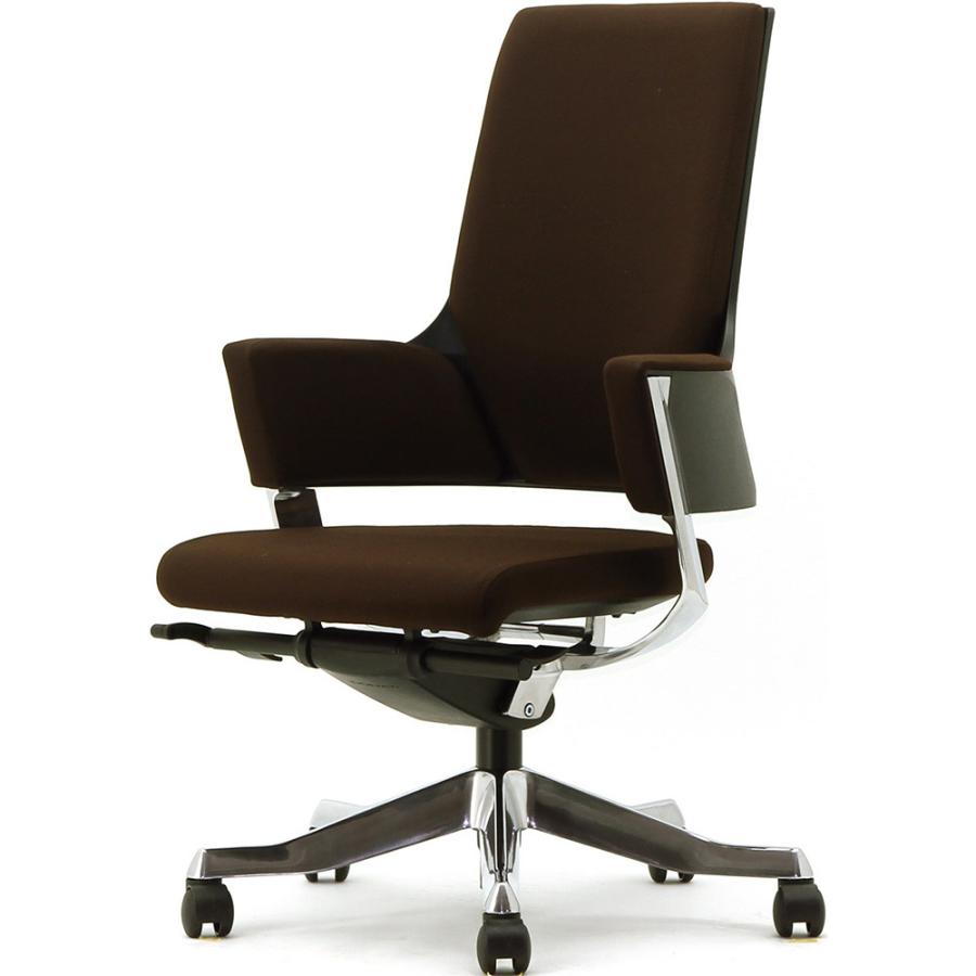 関家具 タスクチェア デルフィ ファブリック張地 ミドルタイプ ココア  183950 | 関家具