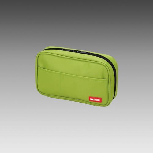 LIHIT LAB.＜リヒトラブ＞ TEFFA　ペンケース［ブックタイプ］A-7551-6　黄緑　(A-7551-黄緑) | 