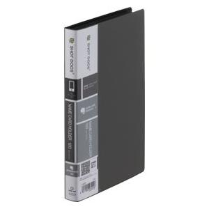 キングジム＜KING JIM＞ ショットドックス 名刺ホルダー黒 42SDクロ | KING JIM