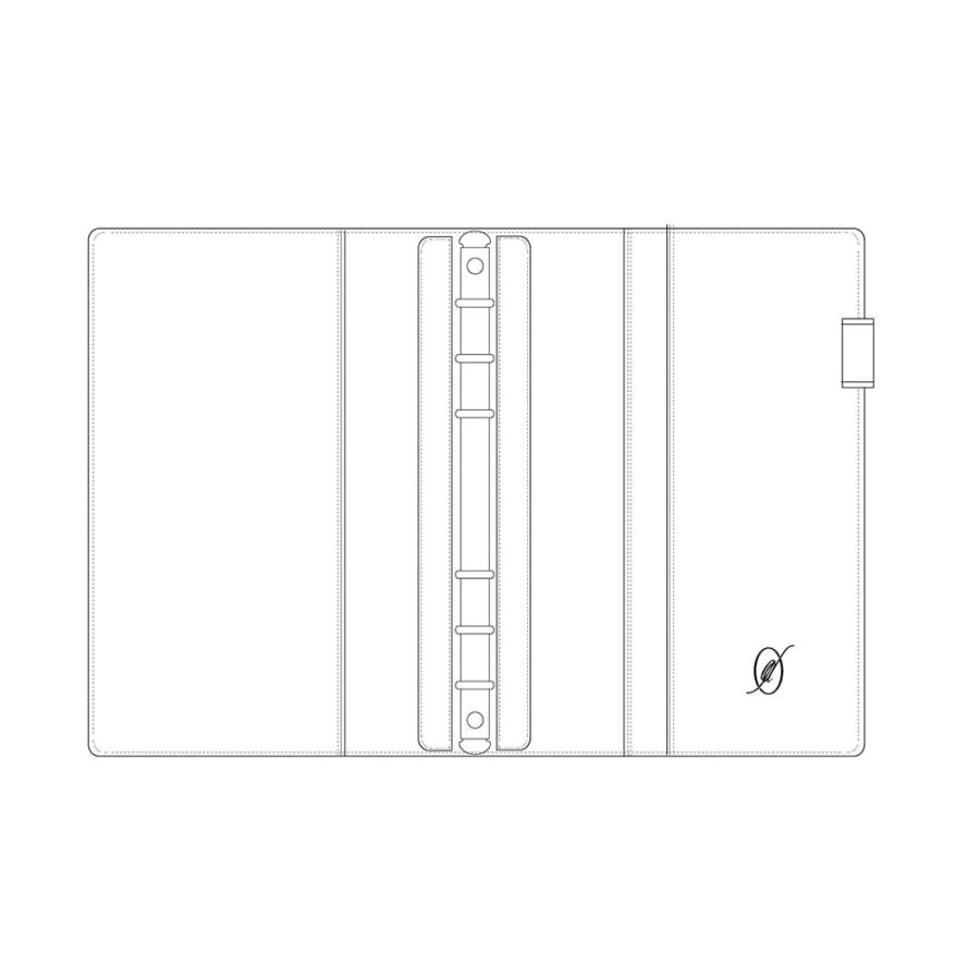 レイメイ藤井 raymay ダ・ヴィンチ システム手帳 オールアース  スリムA5 15mm ダークブラウン JDA4052E | レイメイ藤井 | 02