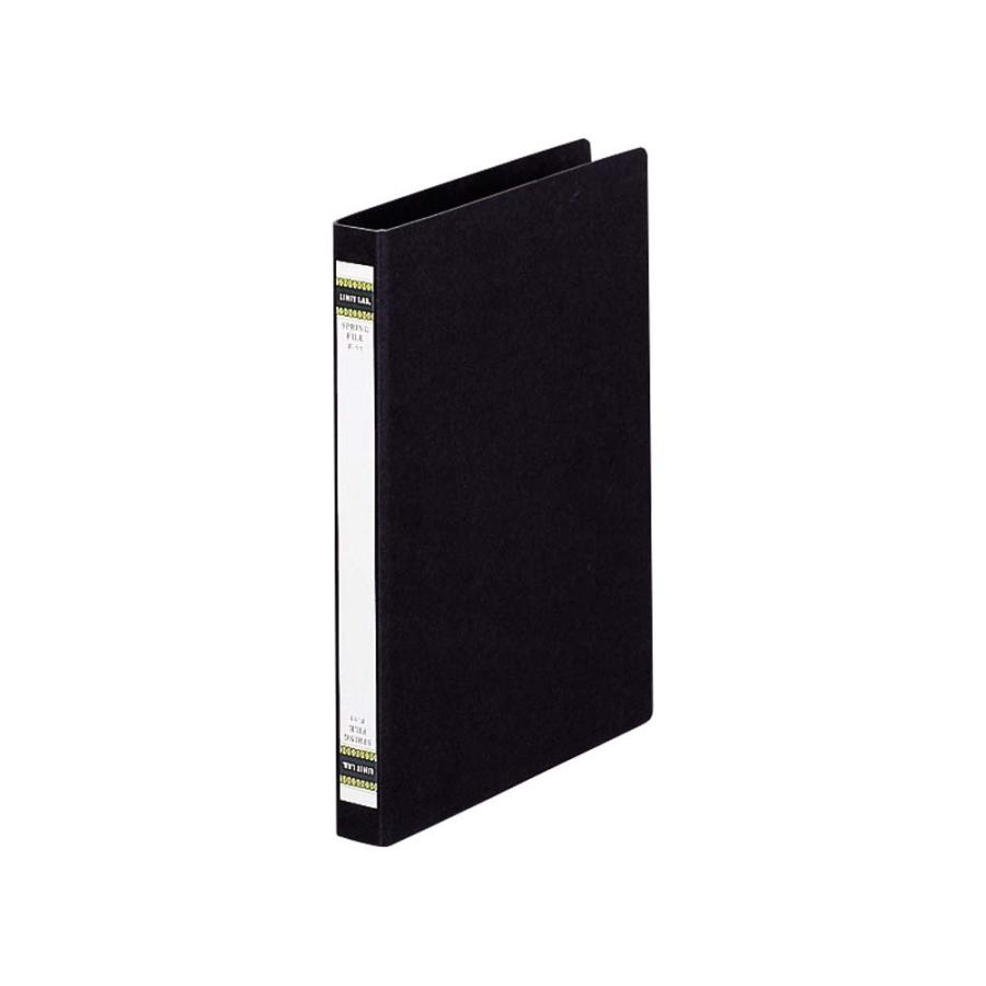 LIHIT LAB.＜リヒトラブ＞スプリングファイル A4 黒 F11 | ブランド登録なし