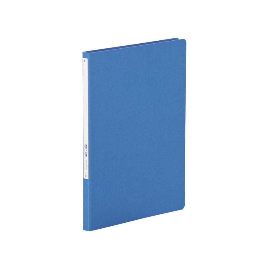 LIHIT LAB.＜リヒトラブ＞パンチレスファイルA4 Z式 藍 F-33 | ブランド登録なし