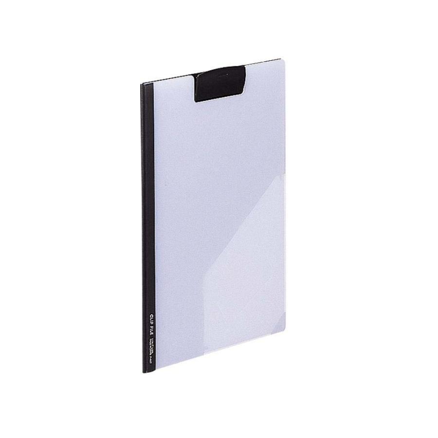 LIHIT LAB.＜リヒトラブ＞クリップファイル（片面透明タイプ）A4 黒 F-447 | ブランド登録なし