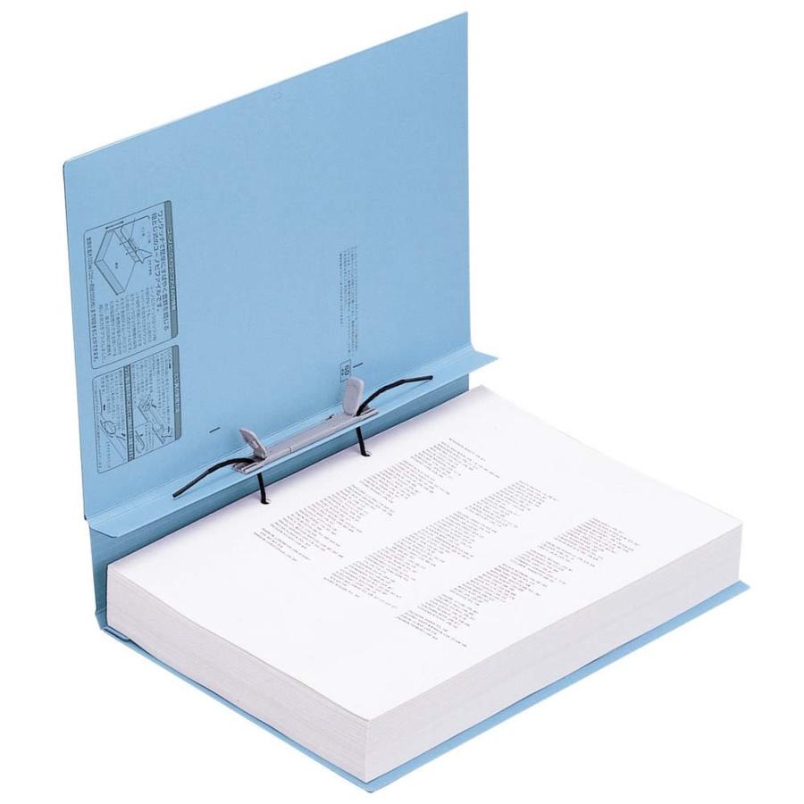 LIHIT LAB.＜リヒトラブ＞ユーノビクイックファイル A4E 青 F587-9 | ブランド登録なし | 01