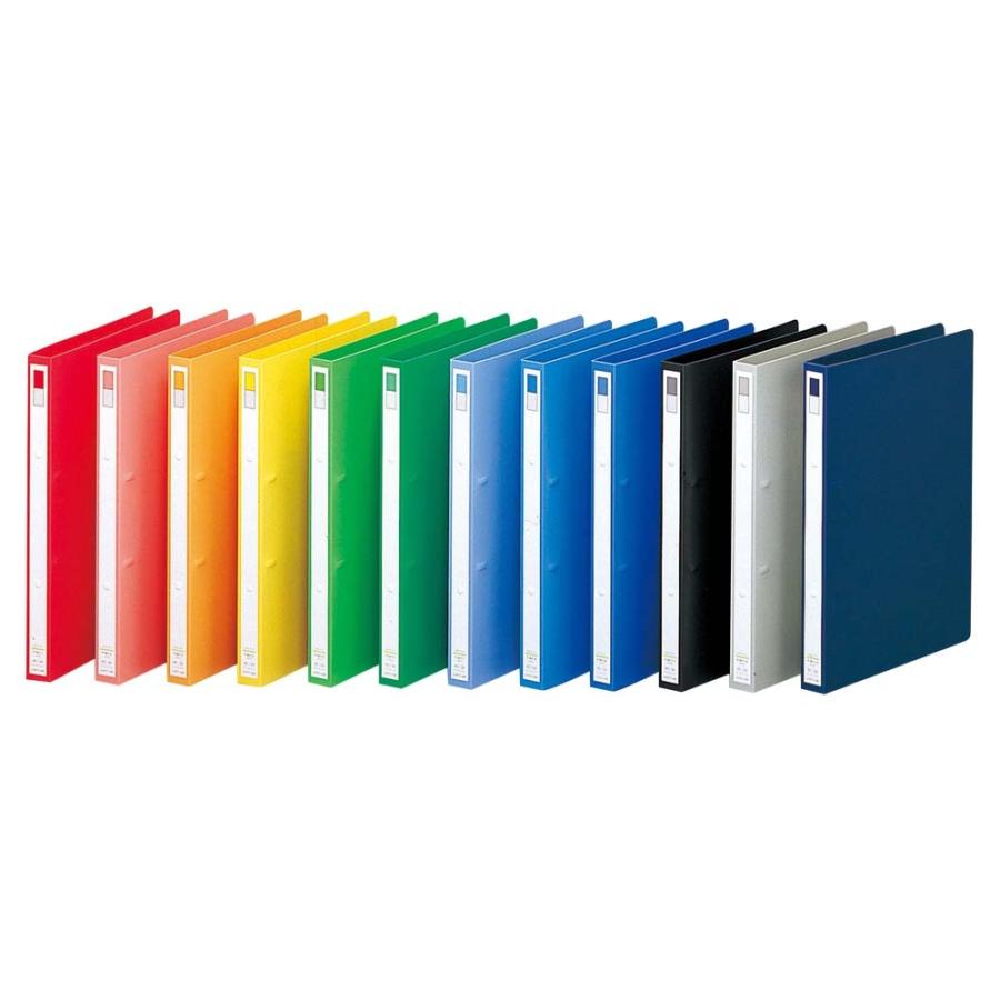 LIHIT LAB.＜リヒトラブ＞リングファイル＜ディンプル＞ A4S 黄色 F867-4 | ブランド登録なし | 01