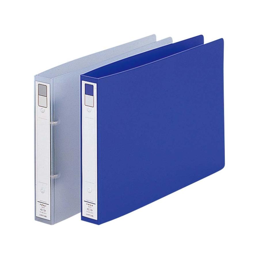 LIHIT LAB.＜リヒトラブ＞リングファイル＜カドロック＆Ｔリング＞A4E 青色 F874U-8 | ブランド登録なし | 01