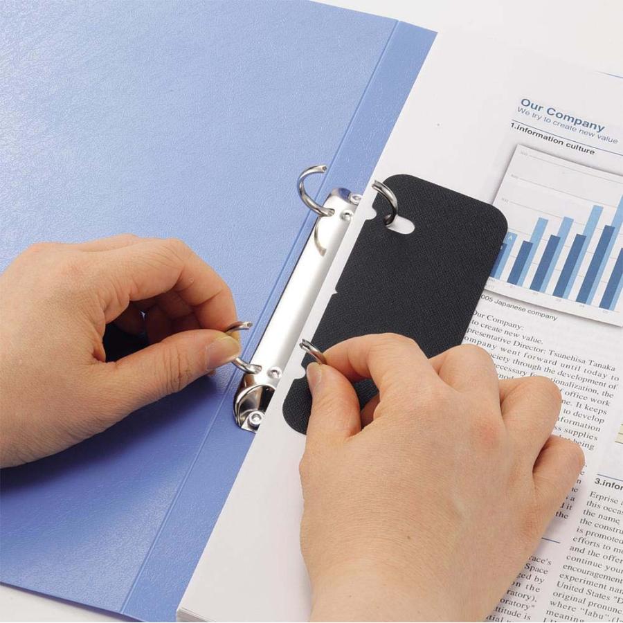 LIHIT LAB.＜リヒトラブ＞リングファイル A4S Ｆ877 黄色 F877-4 | ブランド登録なし | 02