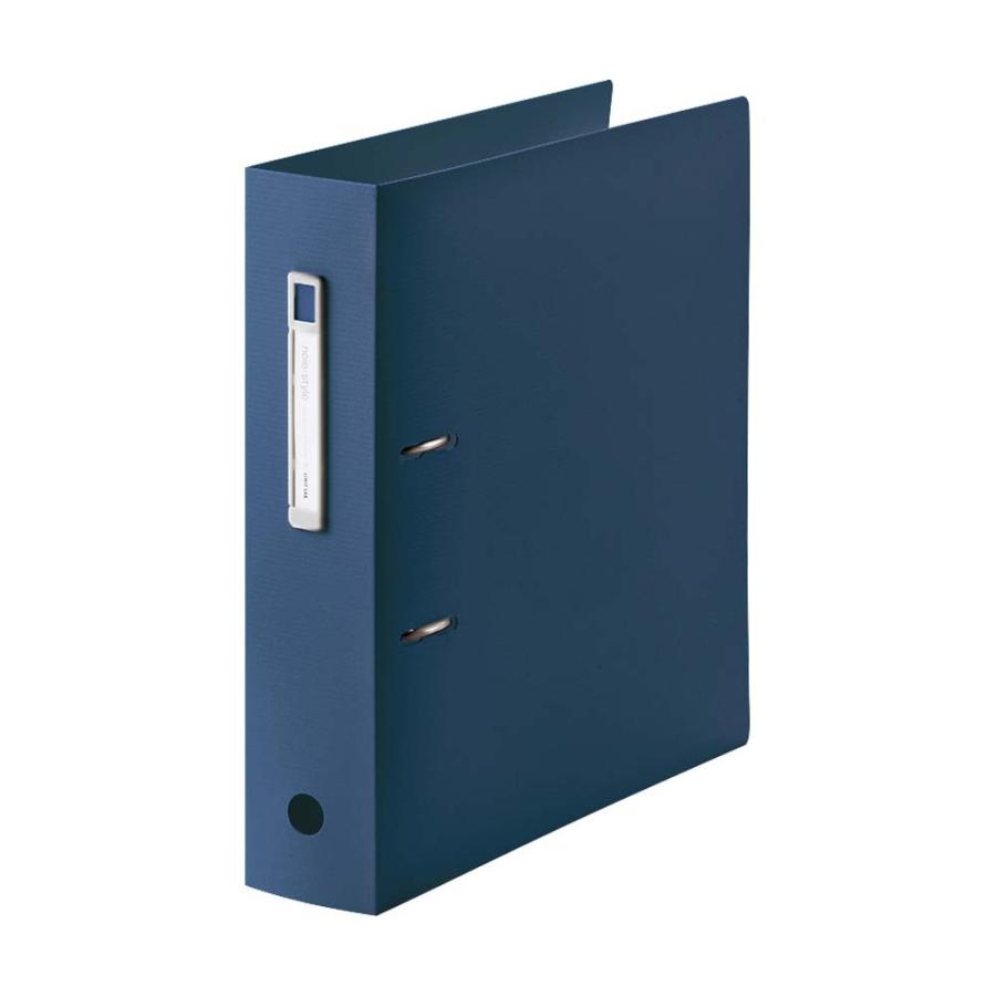 LIHIT LAB.＜リヒトラブ＞ノイエ A-Zファイル A4S ネイビー F7687-11 | ブランド登録なし