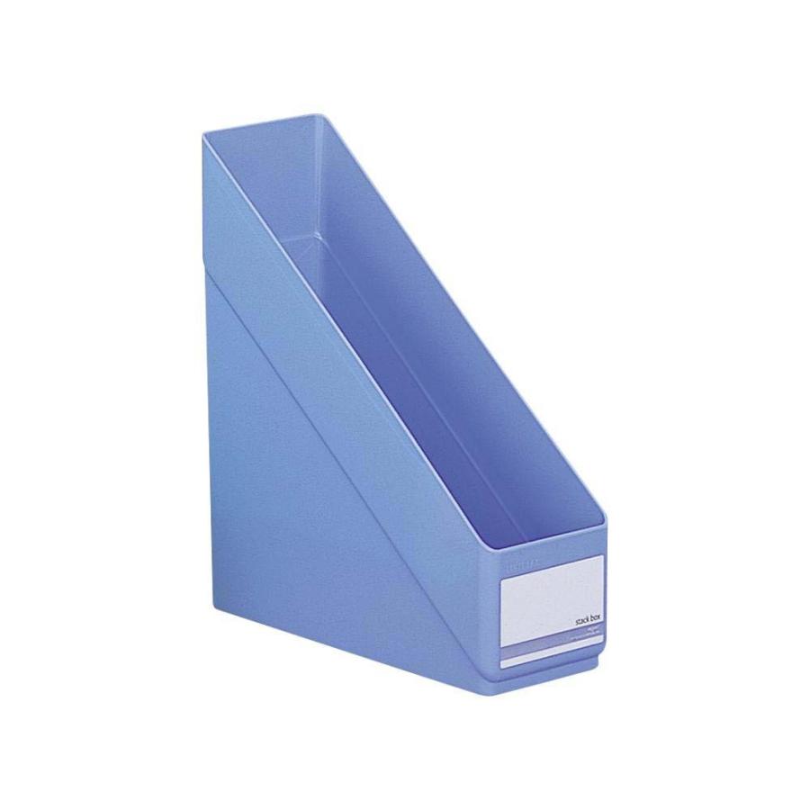 LIHIT LAB.＜リヒトラブ＞リクエスト スタックボックス A4  縦型 水色 G1610-14 | ブランド登録なし