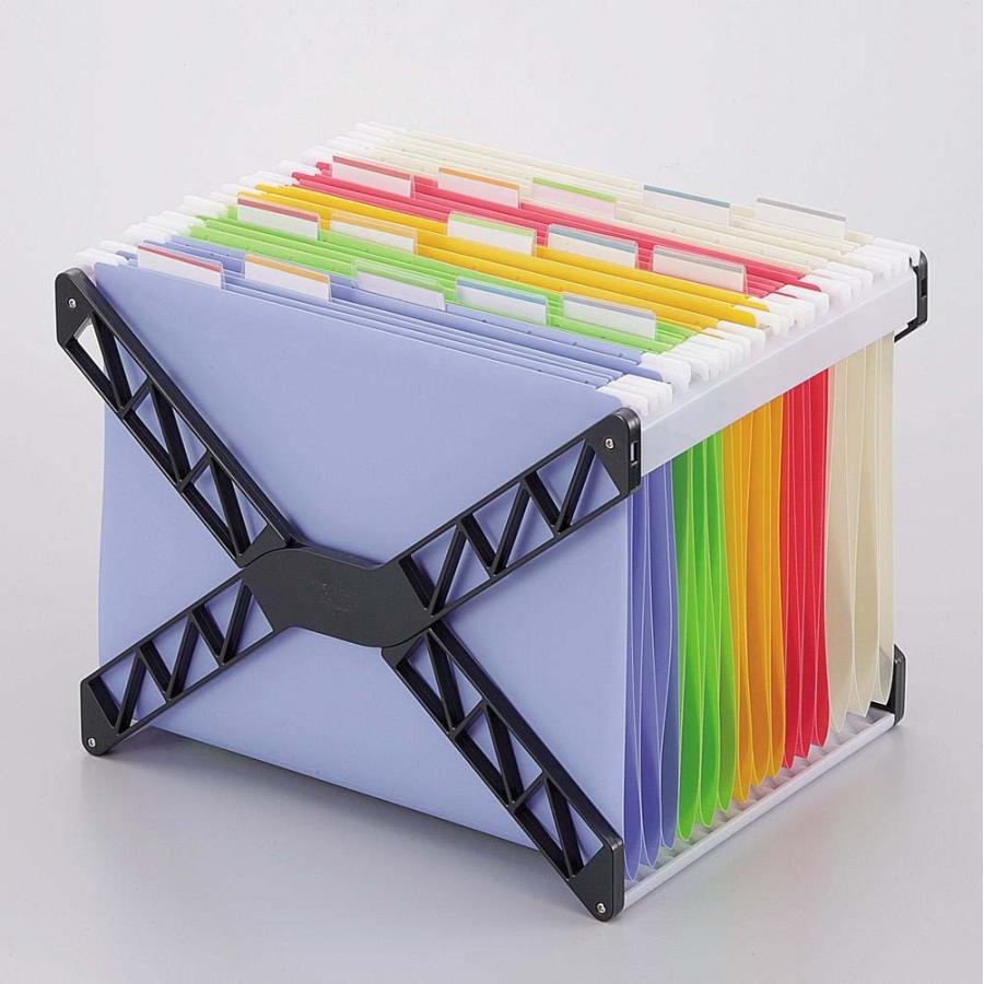 LIHIT LAB.＜リヒトラブ＞リクエスト ハンギングスタンド A4 黒 G1640-24 | ブランド登録なし | 02