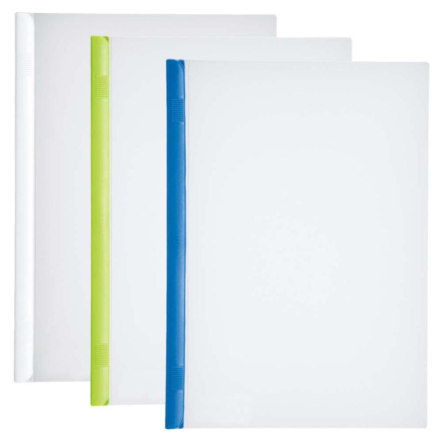 LIHIT LAB.＜リヒトラブ＞スライドバーファイル厚綴（10冊パック）A4 白 G1730-0 | ブランド登録なし | 01