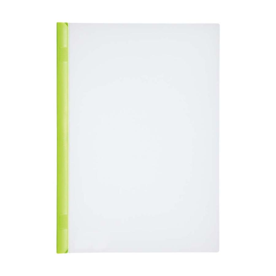 LIHIT LAB.＜リヒトラブ＞スライドバーファイル厚綴（10冊パック）A4 黄緑 G1730-6 | ブランド登録なし