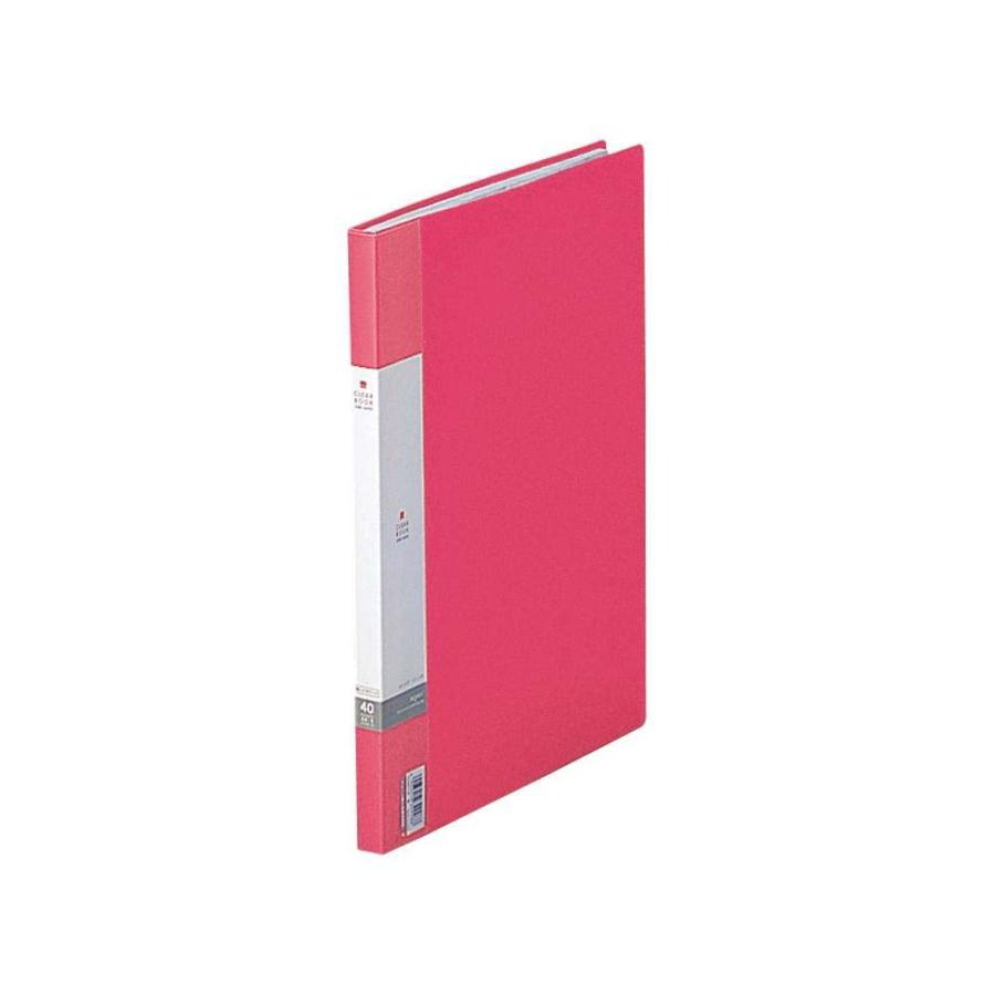 LIHIT LAB.＜リヒトラブ＞リクエスト クリヤーブック A4/A3 赤 G3401-3 | ブランド登録なし