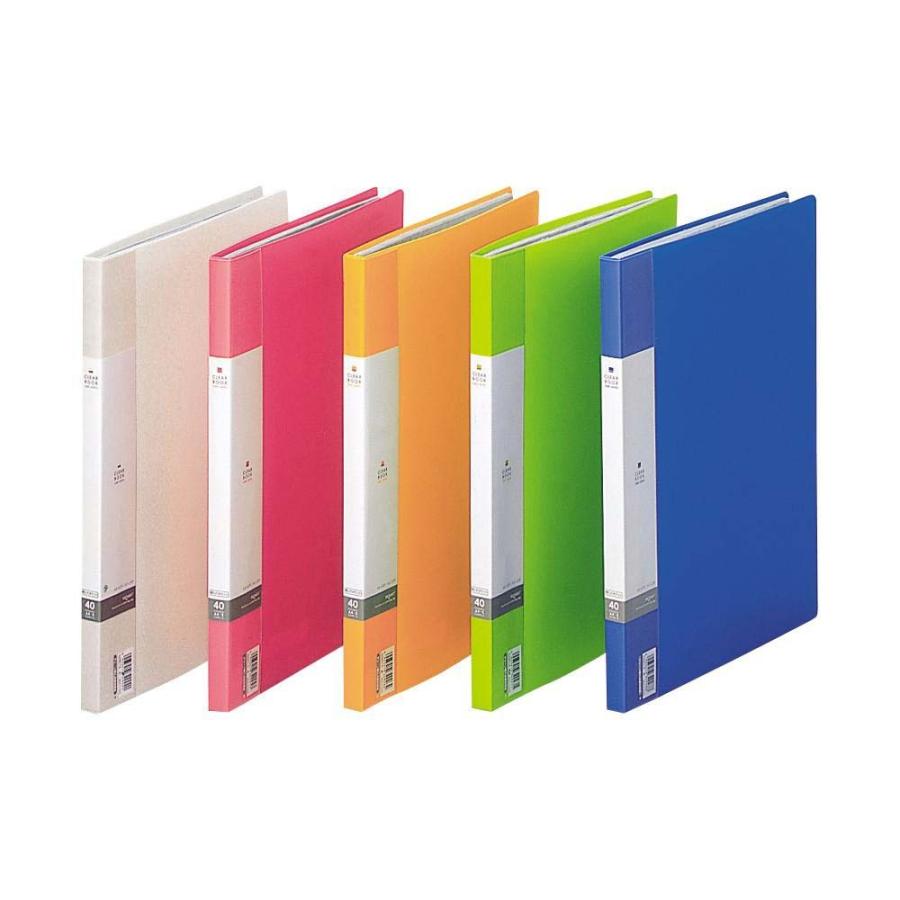 LIHIT LAB.＜リヒトラブ＞リクエスト クリヤーブック A4/A3 赤 G3401-3 | ブランド登録なし | 01