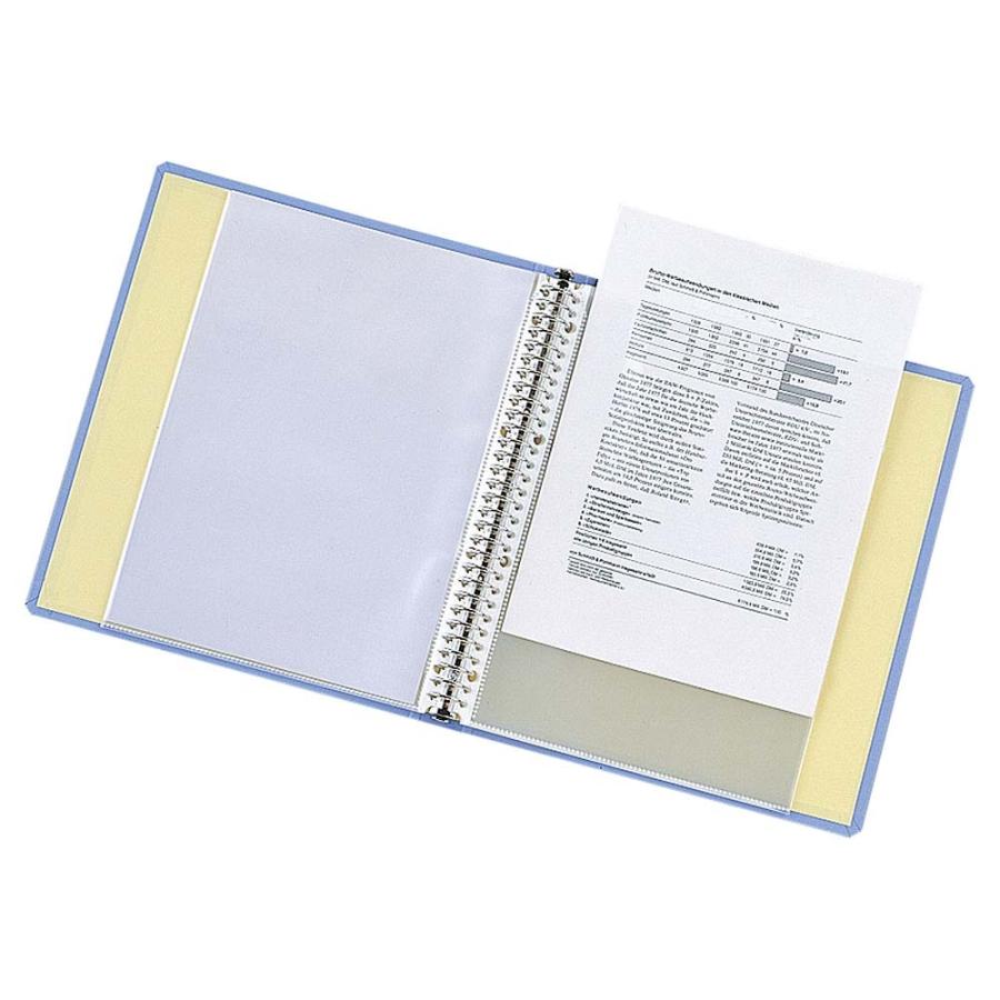 LIHIT LAB.＜リヒトラブ＞クリヤーブック＜ポケット交換タイプ＞A4 10P水 G3804-14 | ブランド登録なし | 01