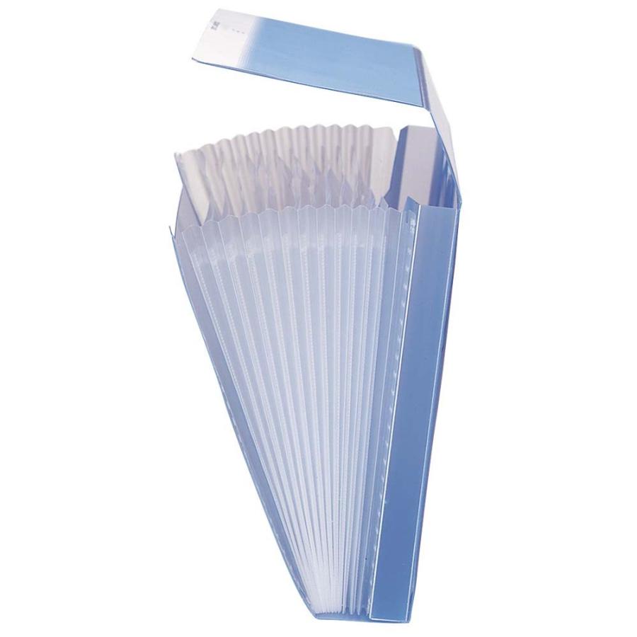 LIHIT LAB.＜リヒトラブ＞スーパーヴュー・Dケース 長3封筒 ライトブルー G5602-14 | ブランド登録なし | 02