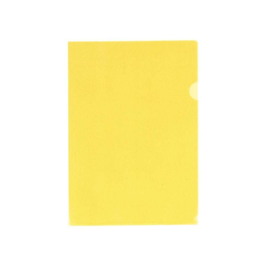 LIHIT LAB.＜リヒトラブ＞クリヤーホルダー＜100枚パック＞ A4 イエロー G6100-17 | ブランド登録なし