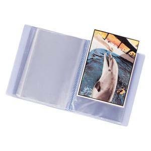 【欠品中：4月上旬入荷予定】LIHIT LAB.＜リヒトラブ＞ポストカードアルバム A6 60P ライトブルー G8110-14 | ブランド登録なし | 01