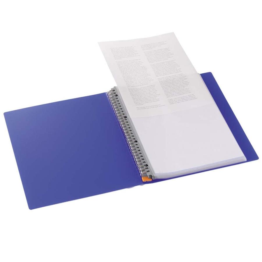 LIHIT LAB.＜リヒトラブ＞ルポ・リーンフォース・クリヤーポケット B5 藍 N2005 | ブランド登録なし | 02