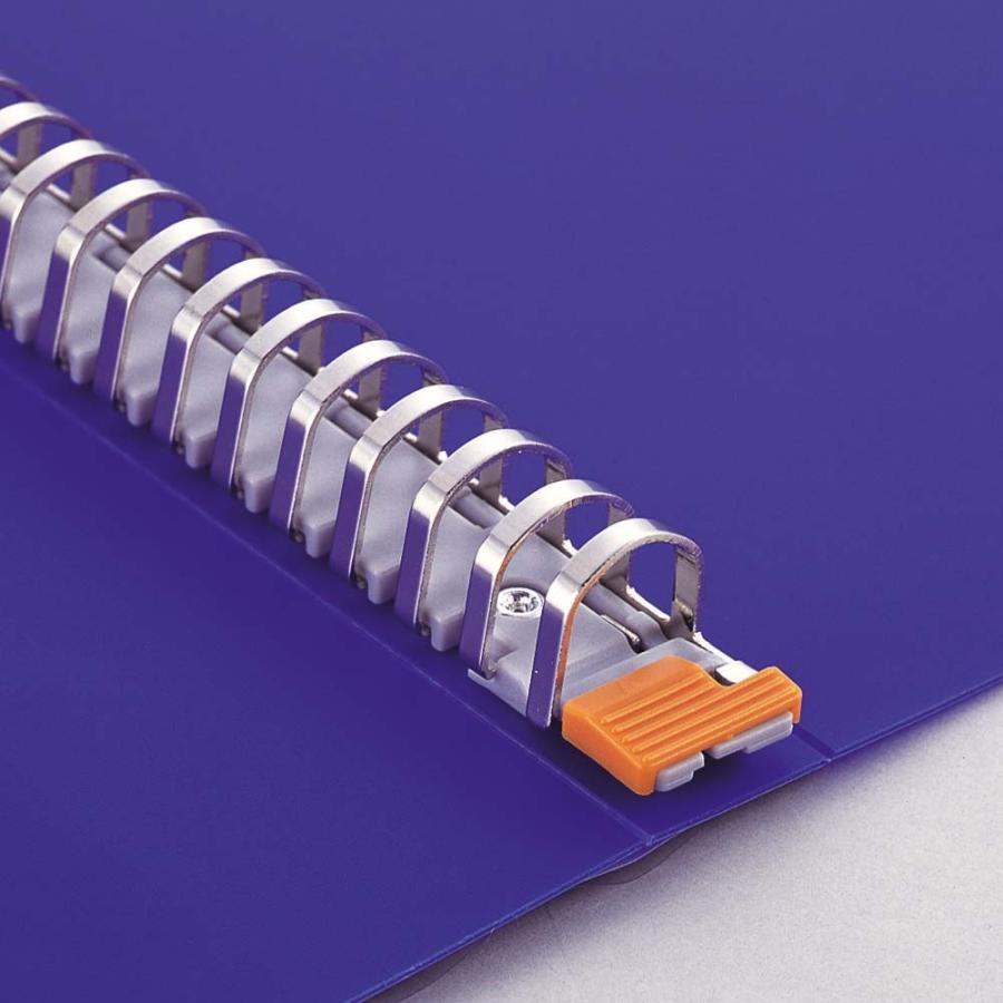 LIHIT LAB.＜リヒトラブ＞クリヤーブック・ルポワイド A4S 30P 青 N4613-8 | ブランド登録なし | 03