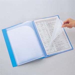 LIHIT LAB.＜リヒトラブ＞クリヤーブック（オープンポケット）A4S 乳白 N7100-1 | ブランド登録なし | 01