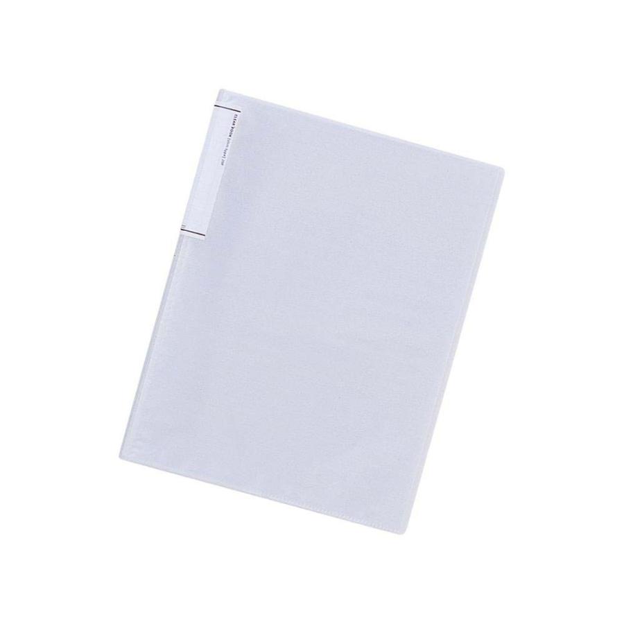 LIHIT LAB.＜リヒトラブ＞クリヤーブック（スリムタイプ）A4S 20P 乳白 N7111-1 | ブランド登録なし