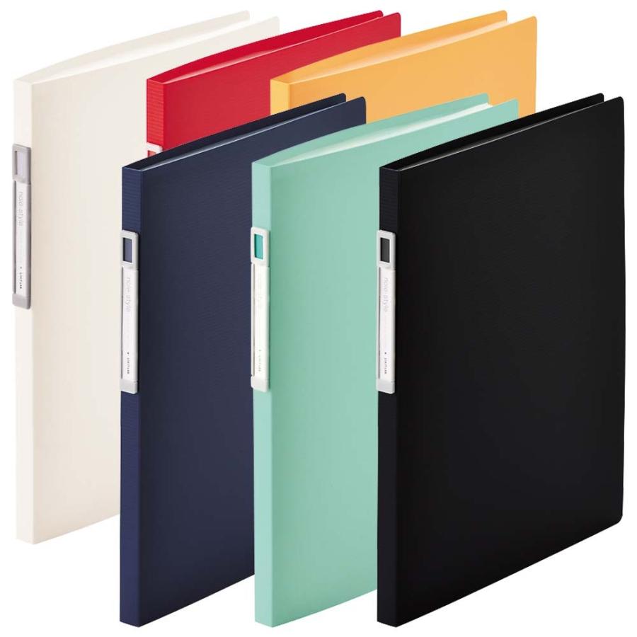 LIHIT LAB.＜リヒトラブ＞ノイエ クリヤーブック A4 20P ライトグリーン N7678-19 | ブランド登録なし | 01