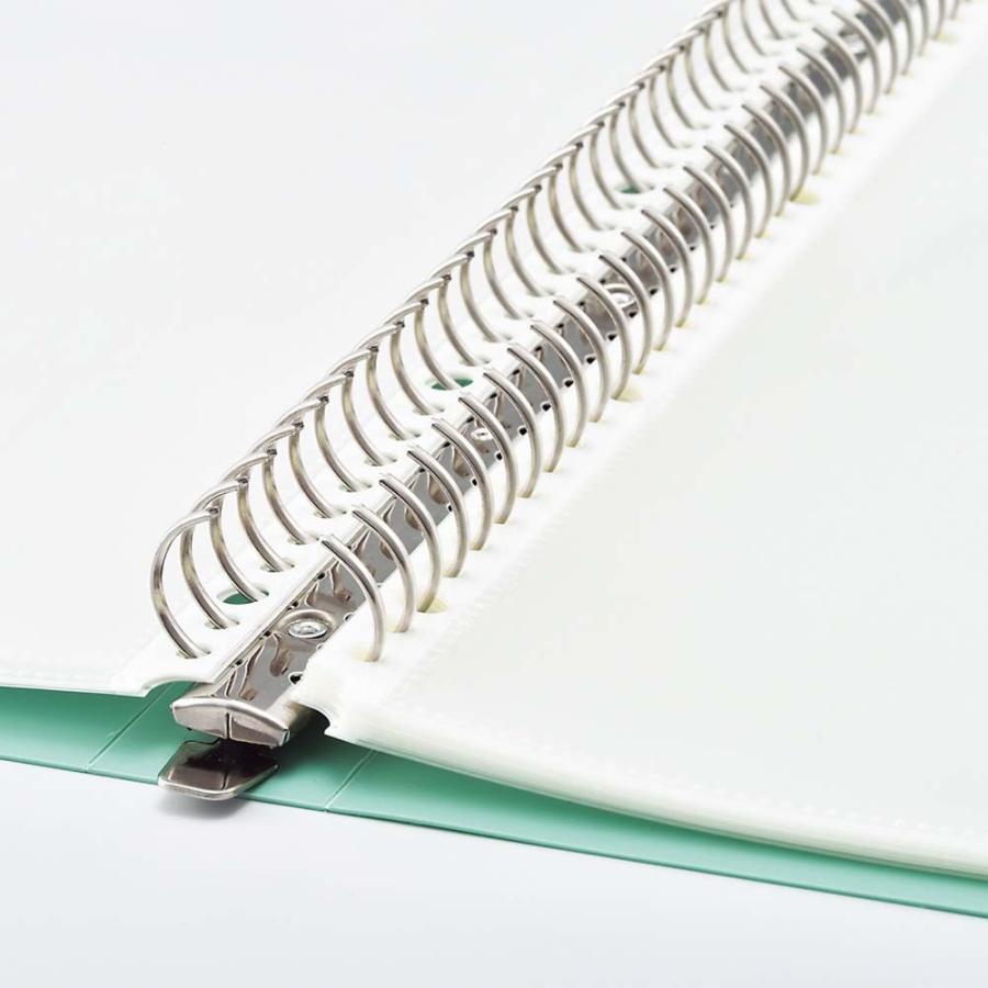 LIHIT LAB.＜リヒトラブ＞ノイエ クリヤーブック交換式 A4 20P LG N7683-19 | ブランド登録なし | 03