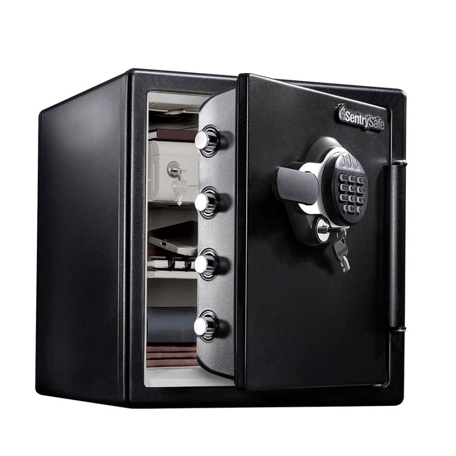 【開梱設置無料】セントリー 耐火・耐水金庫 ビッグボルト JFW123GEL テンキー式 1時間耐火 A4サイズ対応 33.6L 地震 災害 防災 | セントリー