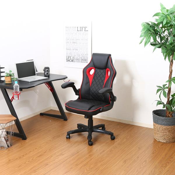 不二貿易　ゲーミングチェア　シグナル　レッド　15506 |  | 09