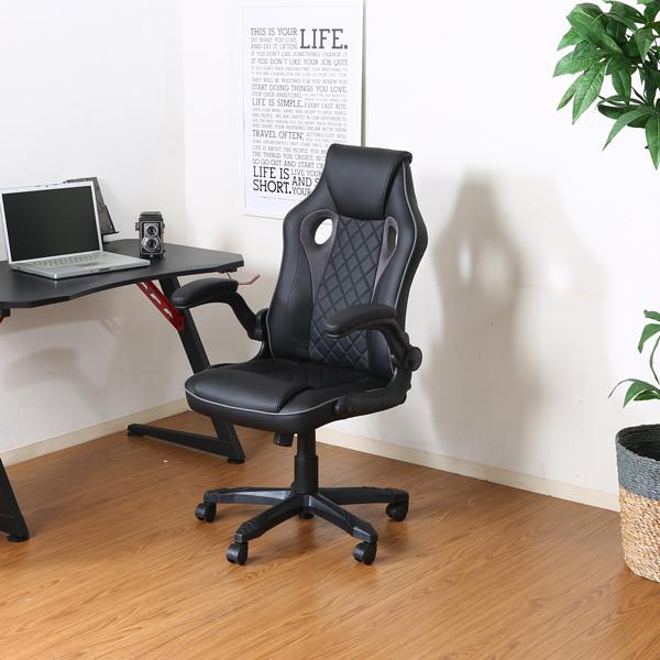 不二貿易　ゲーミングチェア　シグナル　グレー　15507 |  | 09