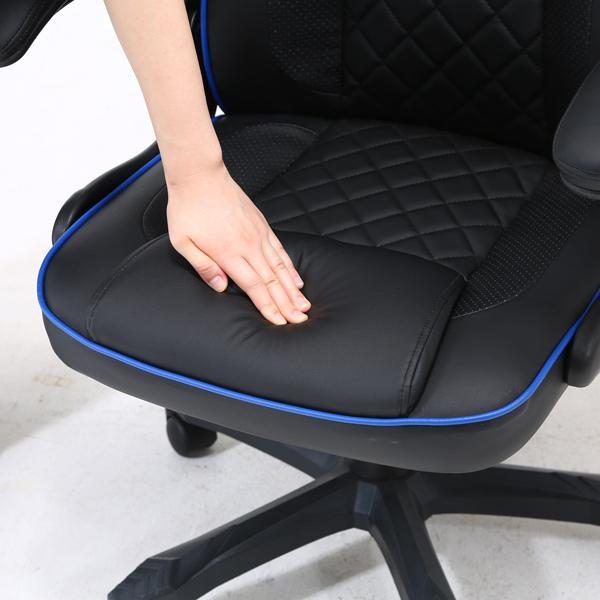 不二貿易　ゲーミングチェア　シグナル　ブルー　15508 |  | 05