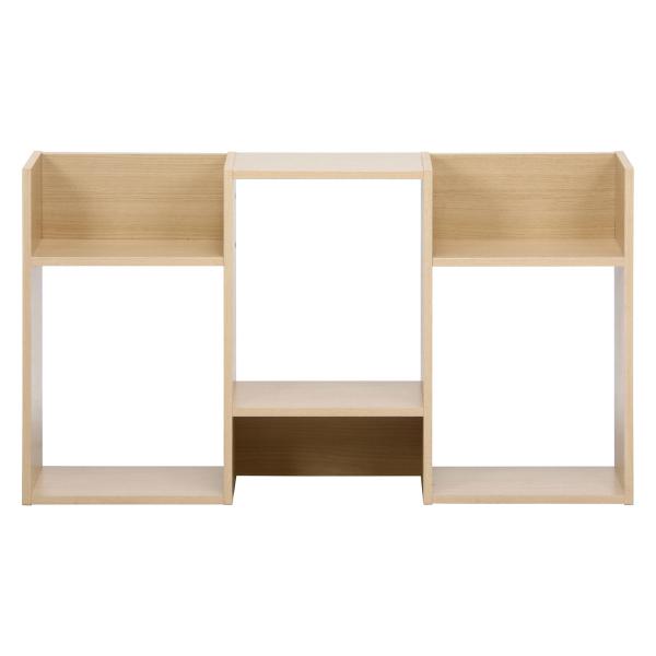 不二貿易　S型ディスプレイラック 3段　ナチュラル　98710 | 不二貿易 | 04