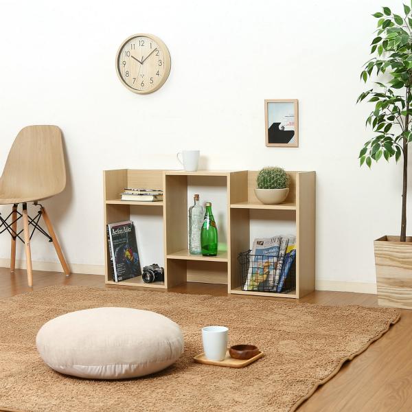 不二貿易　S型ディスプレイラック 3段　ナチュラル　98710 | 不二貿易 | 06