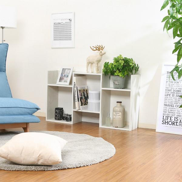 不二貿易　S型ディスプレイラック 3段　ホワイトウォッシュ　98712 | 不二貿易 | 06