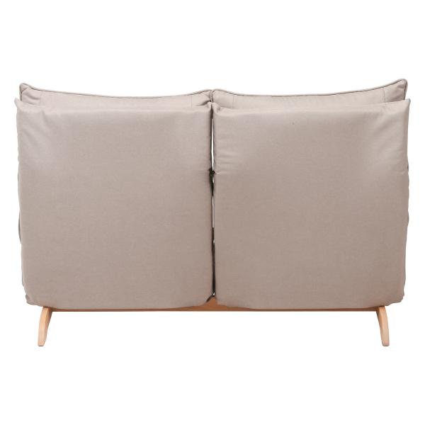 不二貿易 ダブルクッション座椅子 フィット2 2人掛け ベージュ 19208 | 不二貿易 | 02
