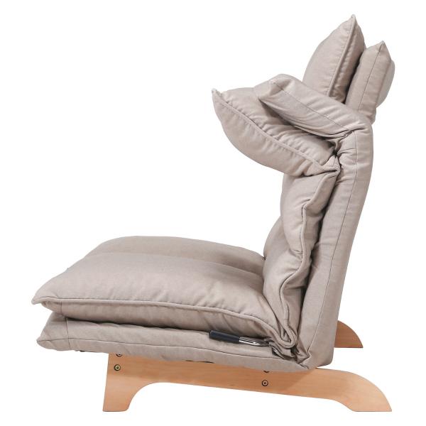 不二貿易 ダブルクッション座椅子 フィット2 2人掛け ベージュ 19208 | 不二貿易 | 05