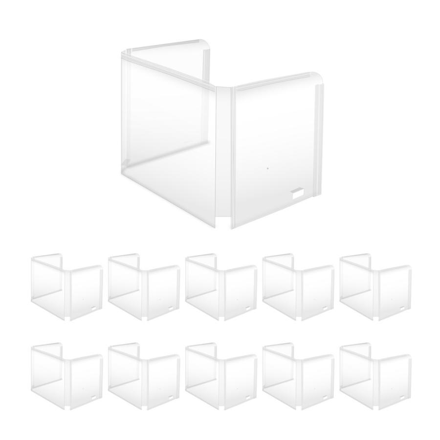 【送料無料】プラス(PLUS) 学校机用パーテーション（低）10枚入り SDP-0654-10P | ブランド登録なし